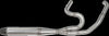 SAWICKI 2IN1 TWIN CAM FLT MID LENGTH PIPE BRUSHED SS 930-01272