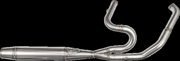 SAWICKI 2IN1 TWIN CAM FLT MID LENGTH CANNON BRUSHED SS 930-01272-SE-B