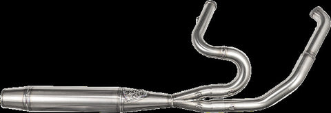 SAWICKI 2IN1 TWIN CAM FLT MID LENGTH CANNON BRUSHED SS 930-01272-SE-B