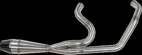 SAWICKI 2IN1 M8 SOFTAIL SHORTY BRUSHED SS BLACK CAP 930-01270