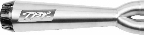 TBR COMP S 2IN1 EXHAUST DYNA BRUSHED W/CF END CAP 005-4280199