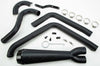 TBR COMP S 2IN1 EXHAUST DYNA BLACK W/CF END CAP 005-4280199-B