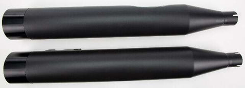 TBR COMP S SLIP-ON TOURING TC BLACK W/BLACK ALUMINUM END CAP 005-4380499D-B