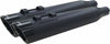 TBR COMP S SLIP-ON TOURING TC BLACK W/BLACK SLASH END CAP 005-4380499D-BS
