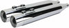 TBR COMP S SLIP-ON TOURING TC CHROME W/POL END CAP 005-4380499D-P