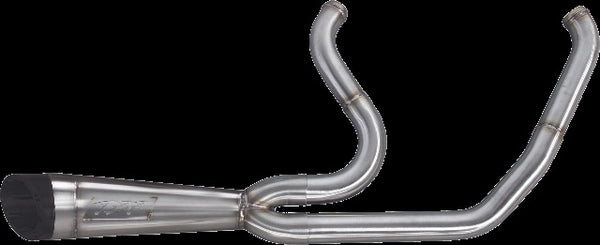 TBR COMP S 2IN1 EXHAUST TOURING M8 BRUSHED W/TURNOUT 005-4870199