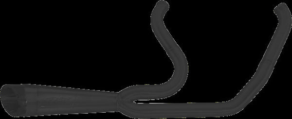 TBR COMP S 2IN1 EXHAUST TOURING BLACK 005-4950199-B