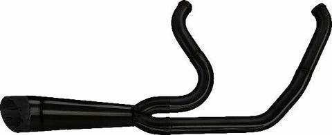 TBR COMP S 2IN1 EXHAUST SOFTAIL M8 BLACK W/TURNOUT 005-5120199-BSG