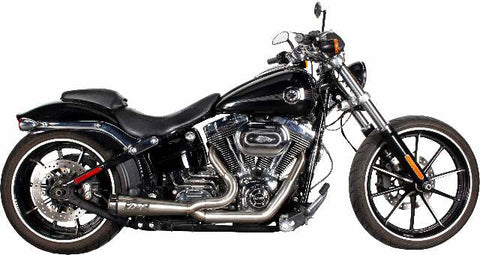 TBR COMP S 2IN1 CARBON TIP 00-17 SOFTAIL STAINLESS 005-5210199