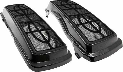 SADDLE TRAMP DOUBLE SPEAKER BAG LIDS FLH/FLT 94-13 6 X 9 IN. BC-HDD6X9-1
