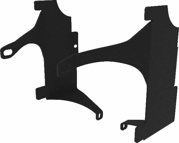 SADDLE TRAMP BATWING AMP BRKT REPAIR FLH 98-13 BC-AMP03