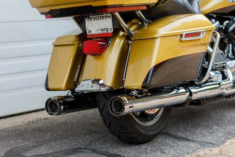 FIREBRAND LOOSE CANNON MUFFLERS CHROME TOURING `95-16 10-1001