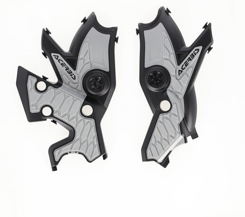 ACERBIS X-GRIP FRAME GUARD BLACK/SILVER YAM 2911461001