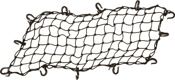 POWERTYE CARGO NET ADJUSTABLE BLACK 15