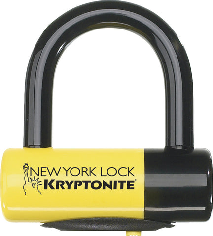 KRYPTONITE NEW YORK DISC LOCK (BLACK/YELLOW) 998457