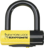 KRYPTONITE NEW YORK DISC LOCK (BLACK/YELLOW) 998457