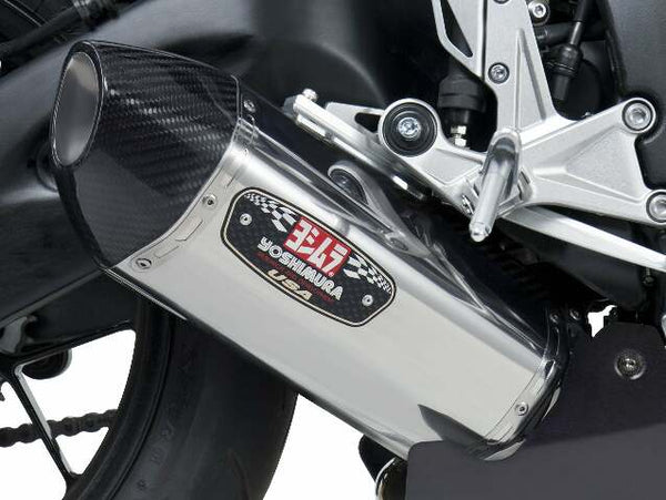 YOSHIMURA EXHAUST RACE R-77 SLIP-ON SS-SS-CF 1220020520