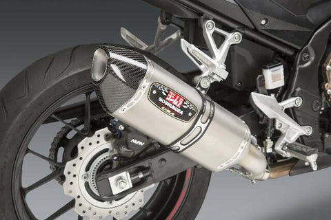 YOSHIMURA EXHAUST STREET R-77 SLIP-ON SS-SS-CF WORKS 12553B0520