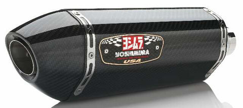 YOSHIMURA EXHAUST SIGNATURE R-77 SLIP-ON SS-CF-CF 11600E0220