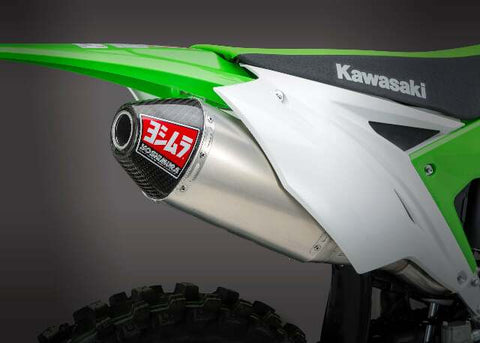 YOSHIMURA RS-4 HEADER/CANISTER/END CAP EXHAUST SLIP-ON SS-AL-CF 242932D320