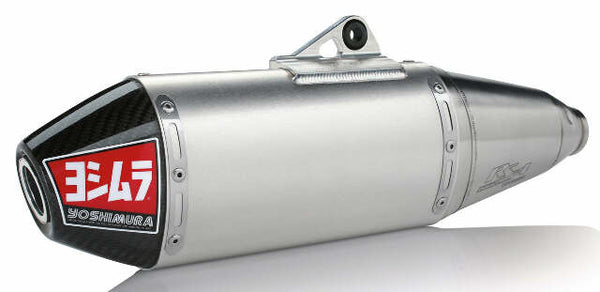 YOSHIMURA RS-4 HEADER/CANISTER/END CAP EXHAUST SYSTEM SS-AL-CF 234810D321