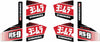 YOSHIMURA RS-9 MUFFLER DECAL SET 6/PCS RS9-NB004