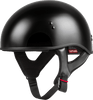 GMAX HH-45 HALF HELMET NAKED BLACK XL H145027