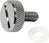 HARDDRIVE QUARTER TURN THUMB SCREW 1/4- 1/4 IN-20 CHROME 05-097