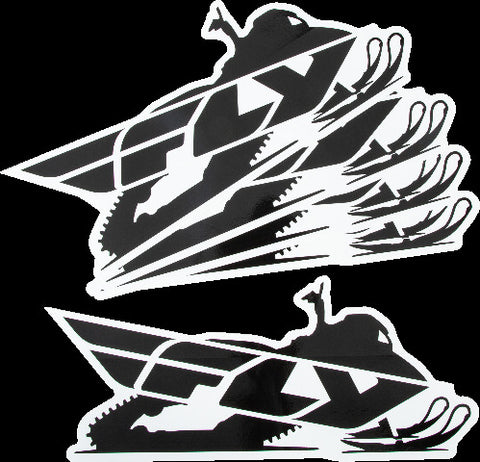 FLY RACING SNOW STICKER - 5/PK 15