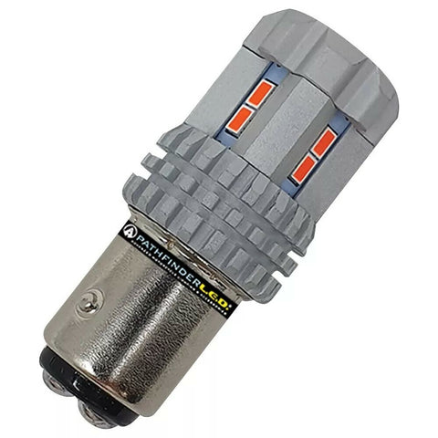 PATHFINDER HIGH PERFORMANCE LED BULB 1157 REPLACEMENT BULB (RED) HD1157R