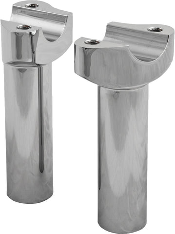 HARDDRIVE FORGED HANDLEBAR RISER STRAIGHT CHROME 4.5