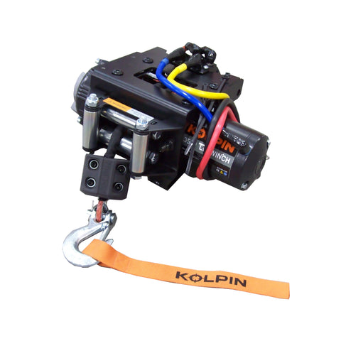 KOLPIN QUICK MOUNT WINCH 3500 SYNTHETIC POL 26-3210