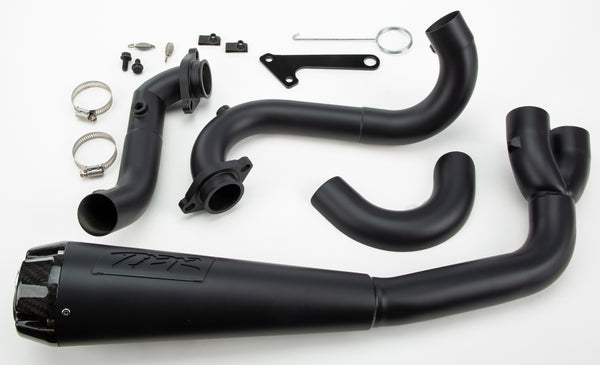 TBR 2-INTO-1 EXHAUST BLACK 005-4610199-B