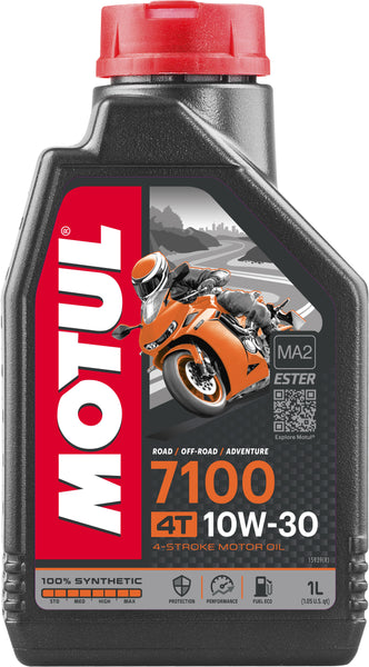 MOTUL 7100 4T 10W30 1-L 12/CASE 104089