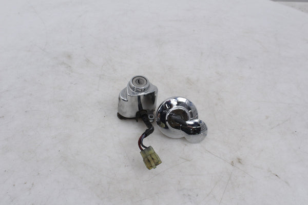 Ignition Switch Key Gas Cap Set Honda VT600 VLX Shadow 04-07 OEM VT 600