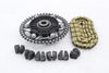 Rk/Vortex Rear Chain Sprocket Set Honda CBR1000RR 08-11 CBR 1000 RR