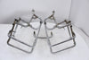 Rear Saddlebag Chrome Rail Support Trim Guards Honda GL1200 Gold Wing 84-87 OEM