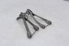 Left Right Rear Passenger Footpegs Bracket Set Kawasaki ZX6R 636 Ninja 05-06 OEM