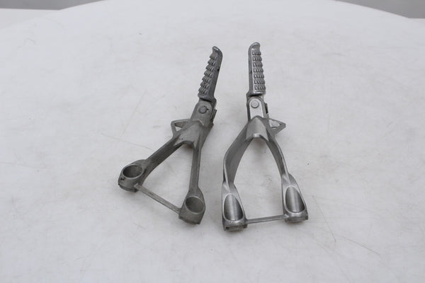 Left Right Rear Passenger Footpegs Bracket Set Kawasaki ZX6R 636 Ninja 05-06 OEM