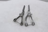 Left Right Rear Passenger Footpegs Bracket Set Kawasaki ZX6R 636 Ninja 05-06 OEM