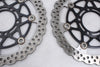 Front Brake Rotors Set Hardware Kawasaki ZX6R 636 Ninja 19-23 OEM ZX6R 636