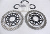 Front Brake Rotors Set Hardware Kawasaki ZX6R 636 Ninja 19-23 OEM ZX6R 636