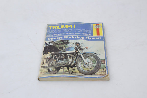 Haynes Service Repair Manual 650/750 Twin 1963+ Triumph