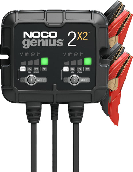 NOCO GENIUS 2 BANK 2X2 CHARGER GENIUS2X2