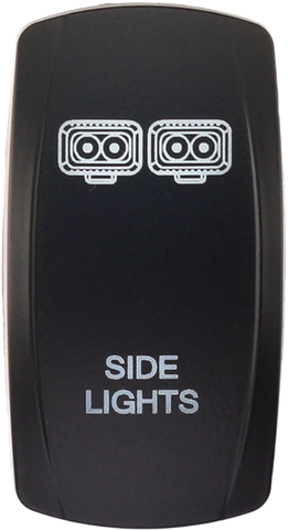 XTC POWER PRODUCTS DASH SWITCH ROCKER FACE SIDE LITGHTS SW00-00112019