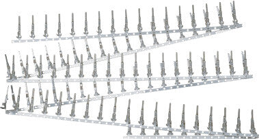 NAMZ CUSTOM CYCLE PRODUCTS AMP MULTILOCK CAP TERMINALS HD# 73190-96 100-PK NA-173645-1