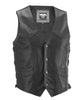 HIGHWAY 21 SIX SHOOTER VEST BLACK LG #6049 489-1070~4