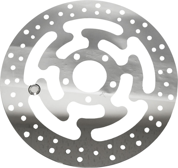 HARDDRIVE OE FR LEFT ROTOR 11.8 POLISHED TOURING 08-13 11-057