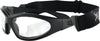 BOBSTER GXR SUNGLASSES BLACK W/CLEAR LENS GXR001C
