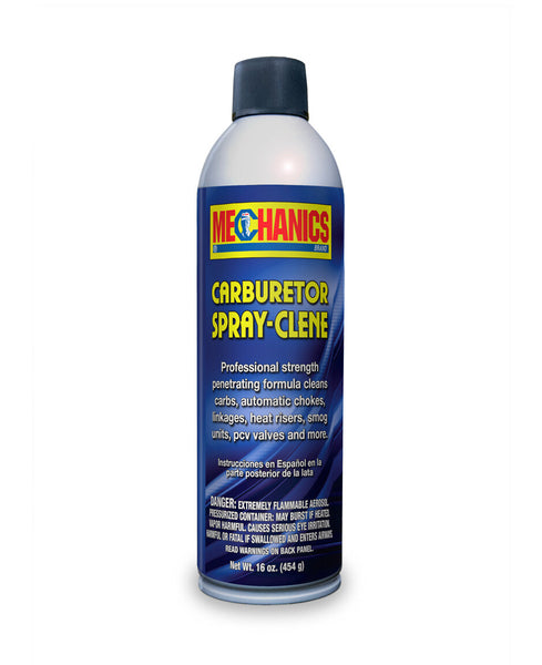 MECHANICS CARBURETOR SPRAY CLEANER 12 OZ 50213 / 50216MB